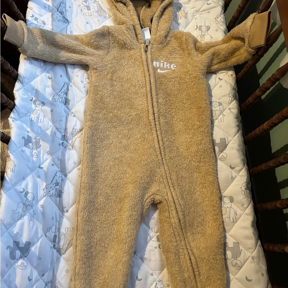 Nike Baby Hooded Sherpa Coverall